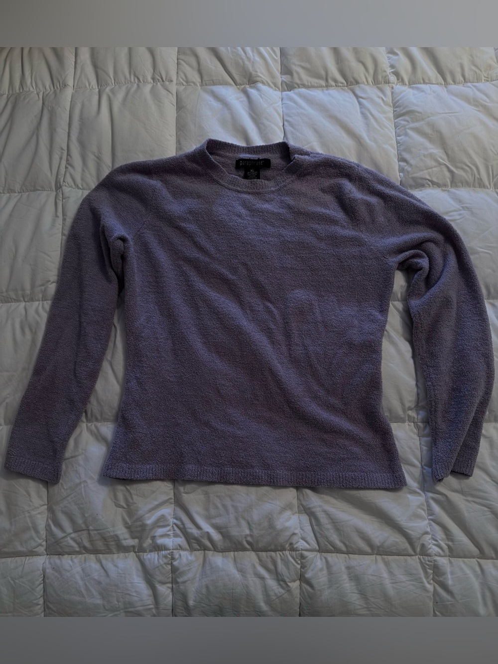 Cozy Lavender Women’s Crewneck Sweater
